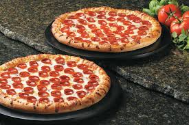 Two pizzas